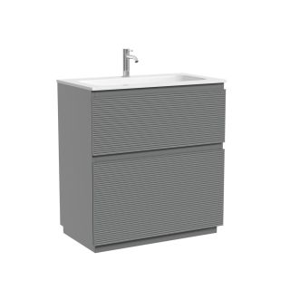 Тумба напольная под раковину Sancos Folk Floor FL80FES 80 см Ergraut soft